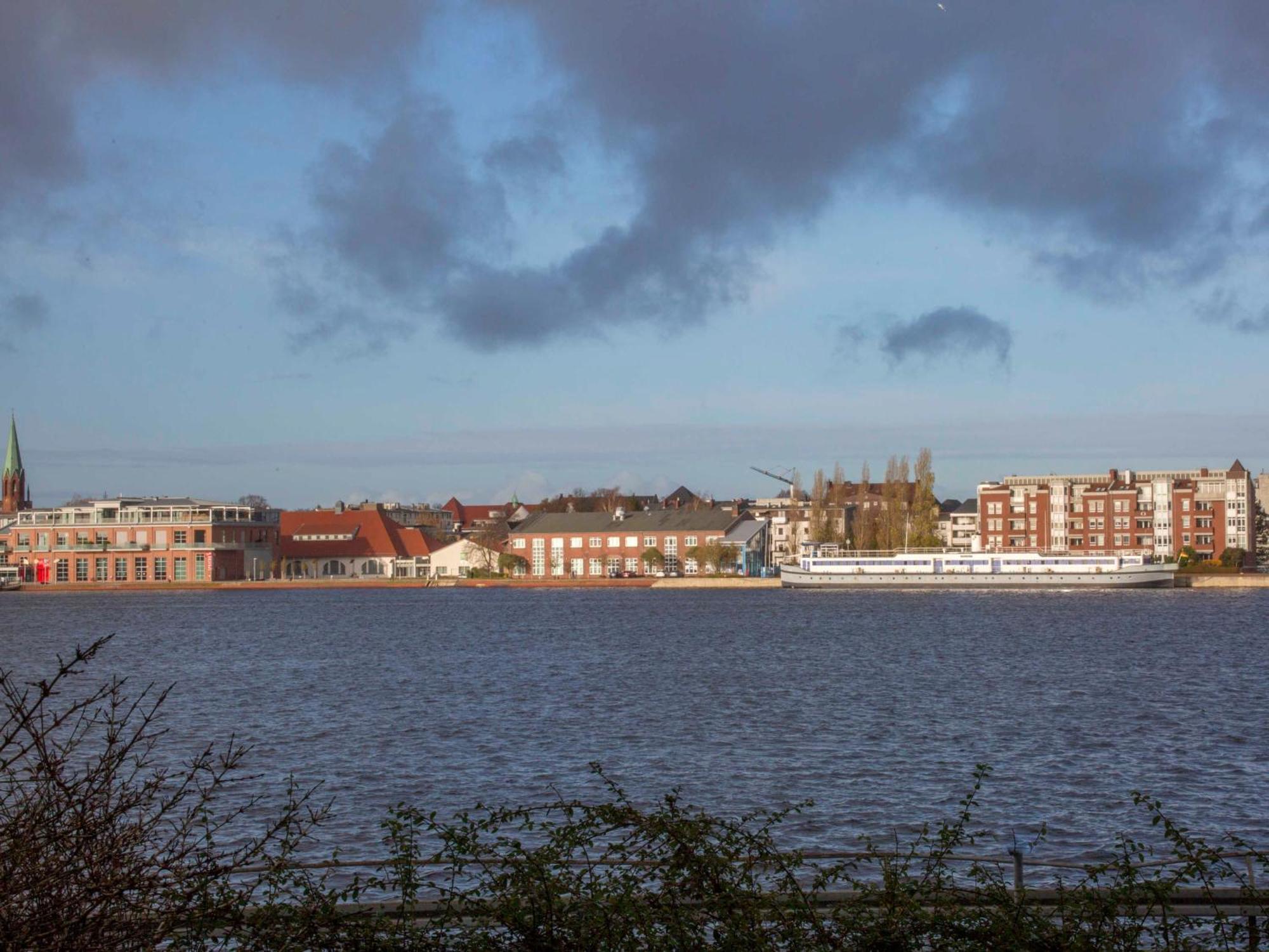 089 Fewo Skyline_ Direkte Strandla Wilhelmshaven Exterior foto
